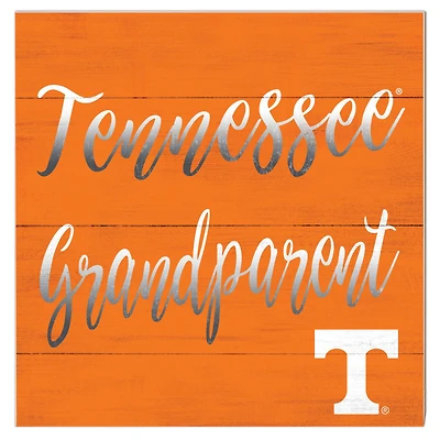 Tennessee Volunteers 10'' x 10'' Grandparent Plaque
