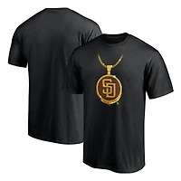 Men's Fanatics Black San Diego Padres Swag Chain T-Shirt