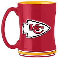 Kansas City Chiefs 14oz. Relief Sculpted Mug