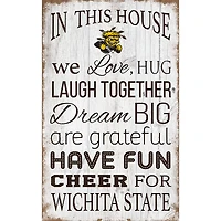 Wichita State Shockers 11'' x 19'' Team In This House Sign