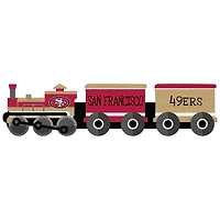 San Francisco 49ers 6'' x 24'' Train Cutout Sign