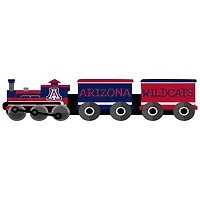 Arizona Wildcats 6'' x 24'' Train Cutout Sign