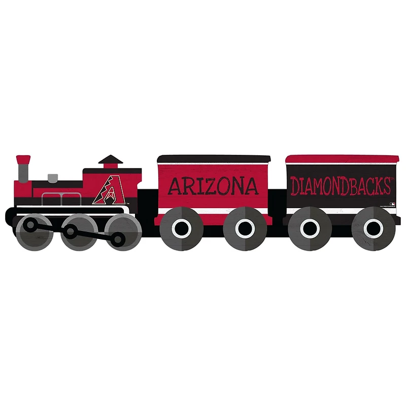 Arizona Diamondbacks 6'' x 24'' Train Cutout Sign
