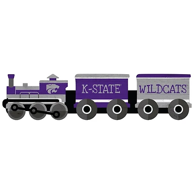 Kansas State Wildcats 6'' x 24'' Train Cutout Sign