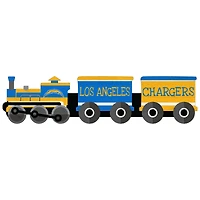 Los Angeles Chargers 6'' x 24'' Train Cutout Sign