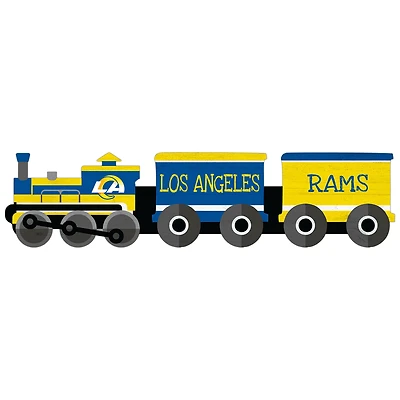 Los Angeles Rams 6'' x 24'' Train Cutout Sign