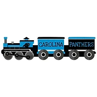 Carolina Panthers 6'' x 24'' Train Cutout Sign
