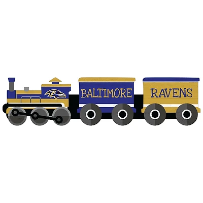 Baltimore Ravens 6'' x 24'' Train Cutout Sign
