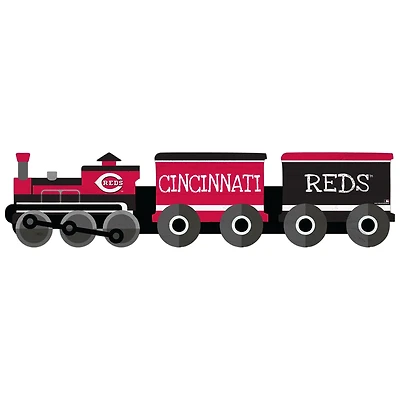 Cincinnati Reds 6'' x 24'' Train Cutout Sign