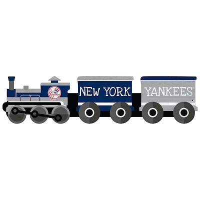 New York Yankees 6'' x 24'' Train Cutout Sign