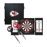Imperial Kansas City Chiefs Fans Choice Dartboard Cabinet