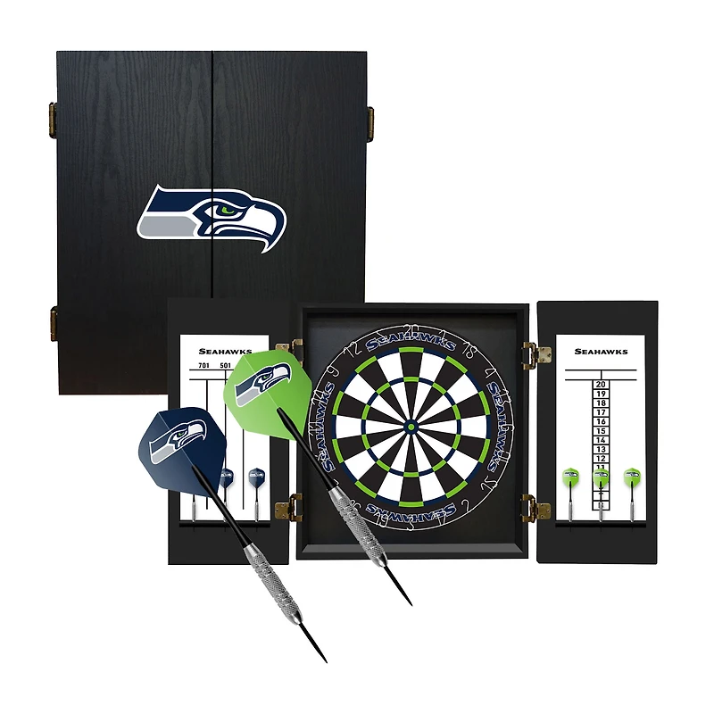 Imperial Seattle Seahawks Fans Choice Dartboard Cabinet