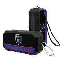 San Jose Earthquakes Endzone Water-Resistant Bluetooth Speaker