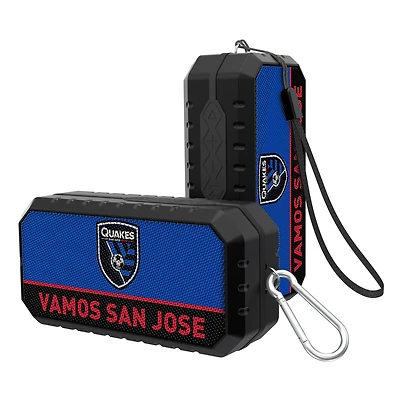 San Jose Earthquakes Team Endzone Water-Resistant Bluetooth Speaker