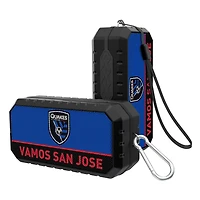 San Jose Earthquakes Team Endzone Water-Resistant Bluetooth Speaker