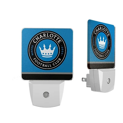 Charlotte FC Team Stripe Nightlight 2-Pack