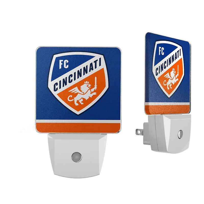 FC Cincinnati Team Stripe Nightlight 2-Pack
