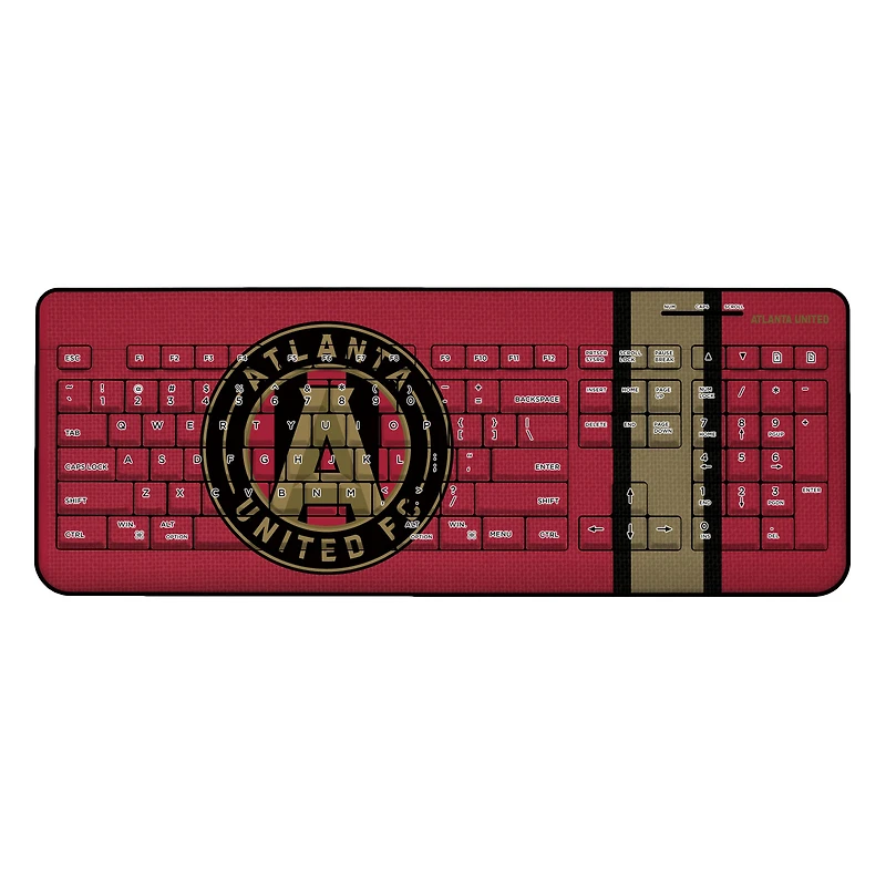 Atlanta United FC Team Stripe Wireless Keyboard