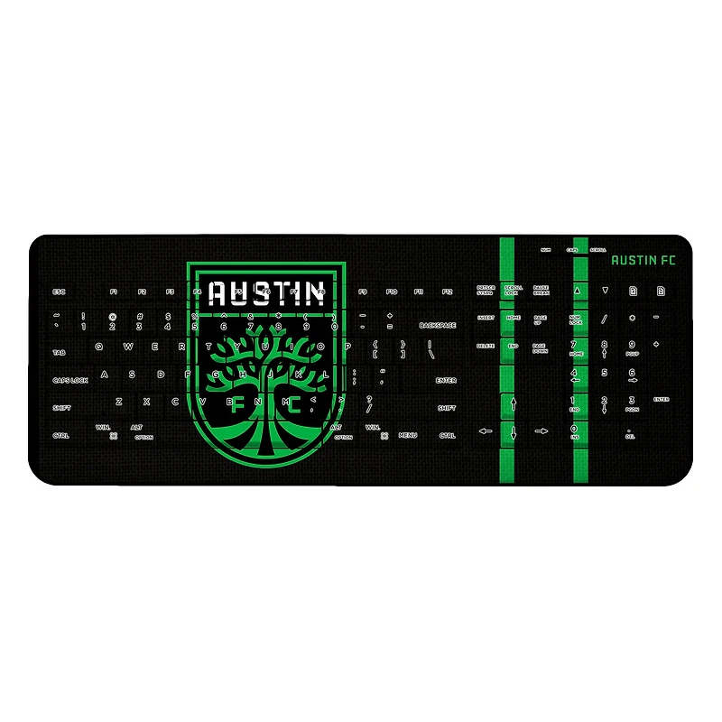 Austin FC Team Stripe Wireless Keyboard