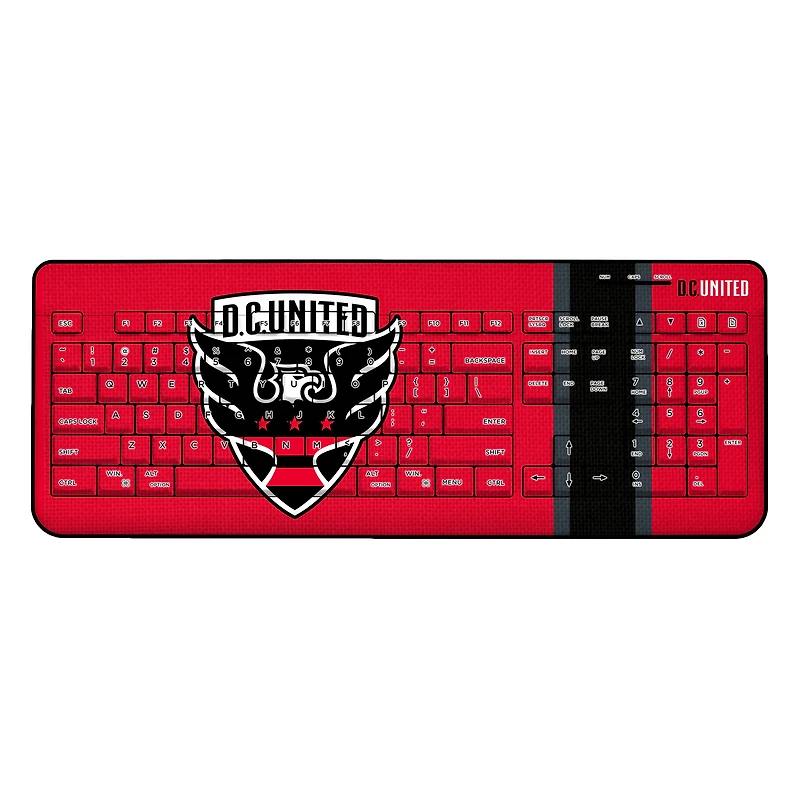 D.C. United Team Stripe Wireless Keyboard