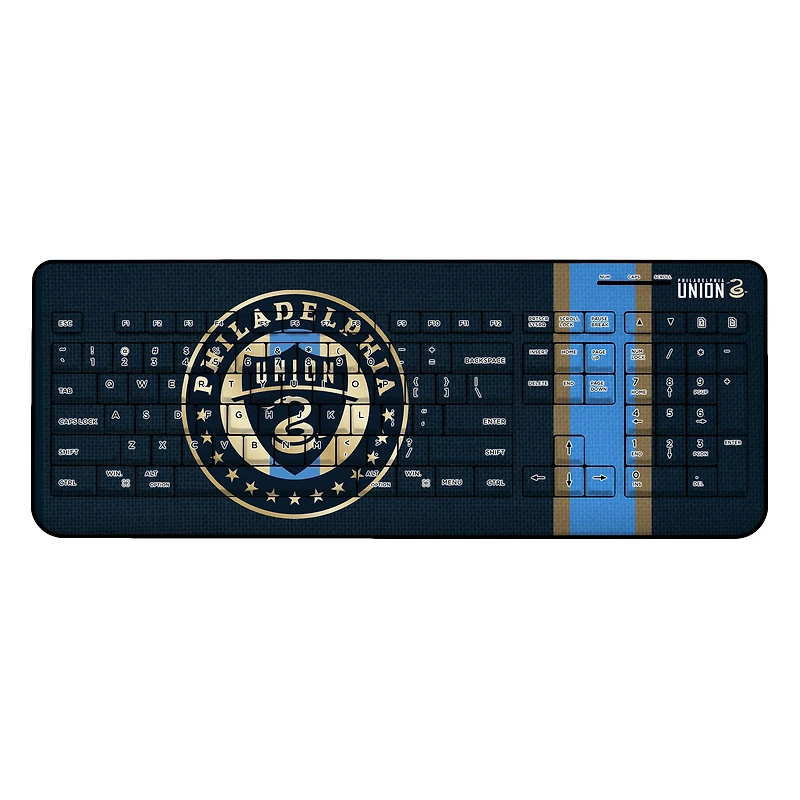Philadelphia Union Team Stripe Wireless Keyboard