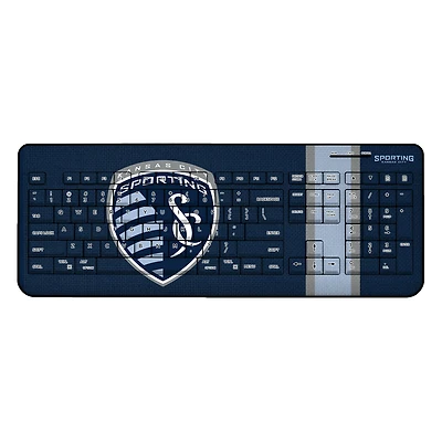 Sporting Kansas City Team Stripe Wireless Keyboard