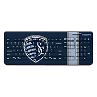 Sporting Kansas City Team Stripe Wireless Keyboard