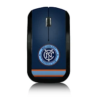 New York City FC Team Stripe Wireless Mouse