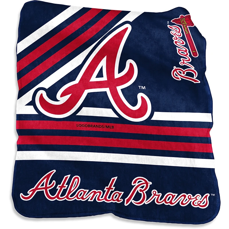 Atlanta Braves 50'' x 60'' Plush Raschel Throw Blanket