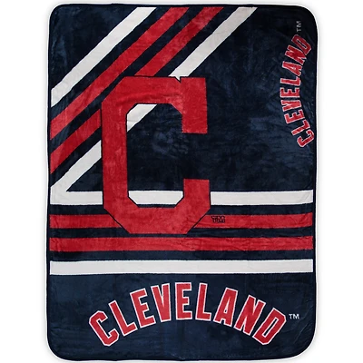 Cleveland Indians 50'' x 60'' Plush Raschel Throw Blanket