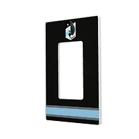 Minnesota United FC Stripe Design Single Rocker Lightswitch Plate