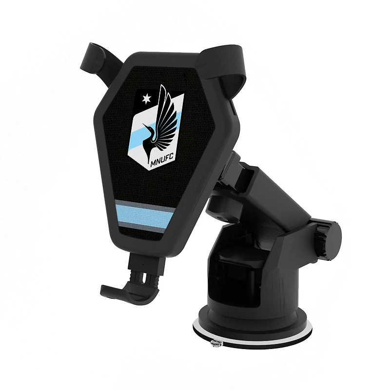 Minnesota United FC Stripe Design Wireless Car Charger
