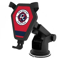 New England Revolution Stripe Design Wireless Car Charger