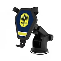 Nashville SC Stripe Design Wireless Car Charger