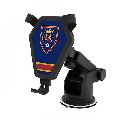 Real Salt Lake Stripe Design Wireless Car Charger