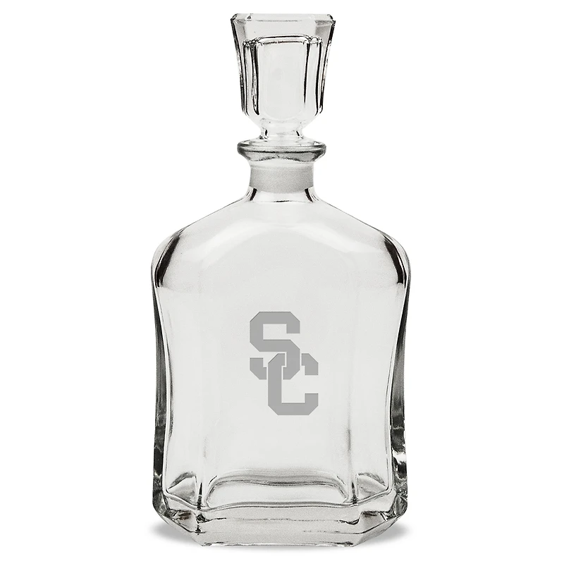 USC Trojans 23.75oz. Crystal Decanter
