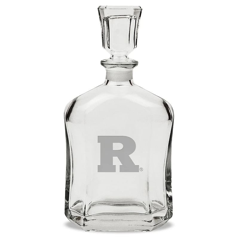 Rutgers Scarlet Knights 23.75oz. Crystal Decanter