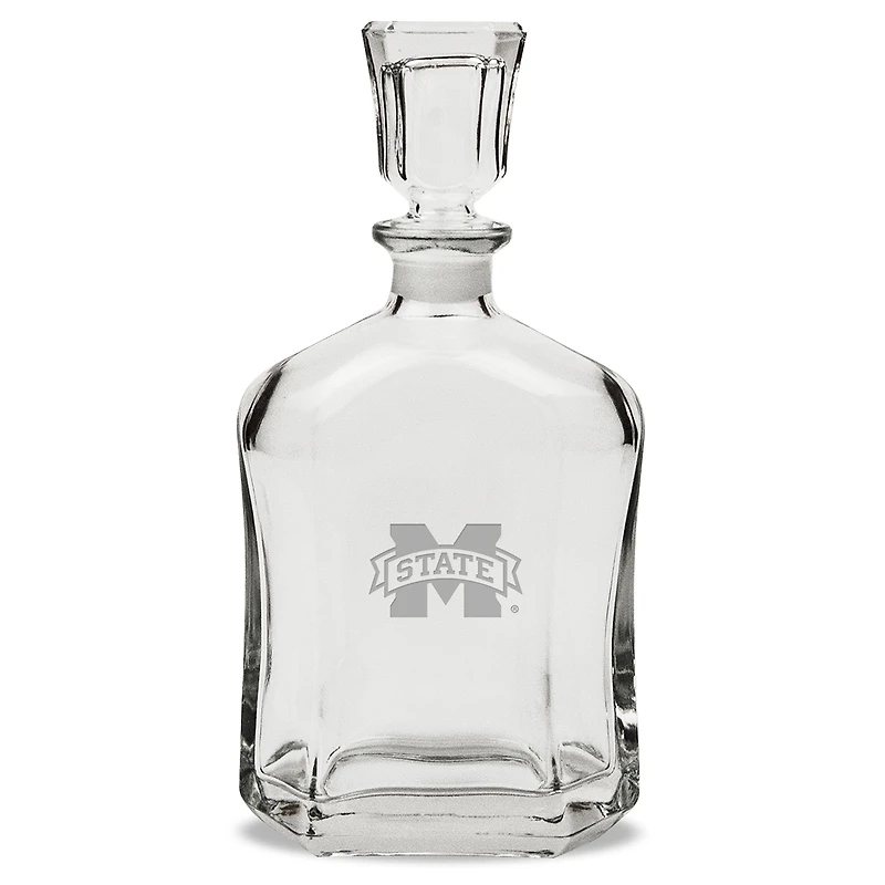 Mississippi State Bulldogs 23.75oz. Crystal Decanter