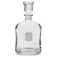 NC State Wolfpack 23.75oz. Crystal Decanter
