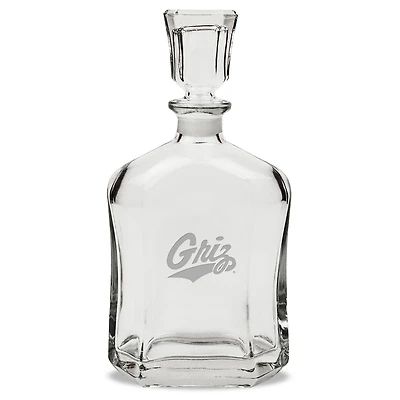 Montana Grizzlies 23.75oz. Crystal Decanter