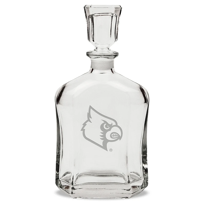 Louisville Cardinals 23.75oz. Crystal Decanter