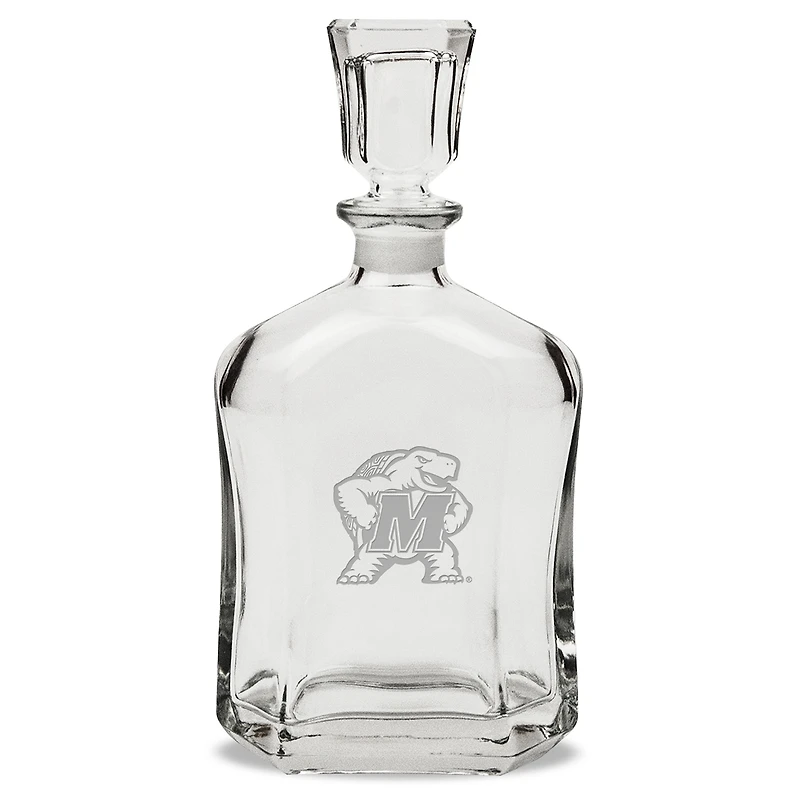 Maryland Terrapins 23.75oz. Crystal Decanter
