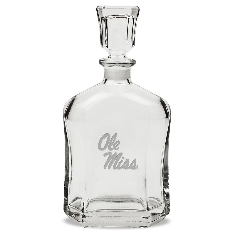 Ole Miss Rebels 23.75oz. Crystal Decanter