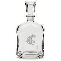 Washington State Cougars 23.75oz. Crystal Decanter