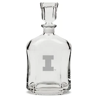 Illinois Fighting Illini 23.75oz. Crystal Decanter