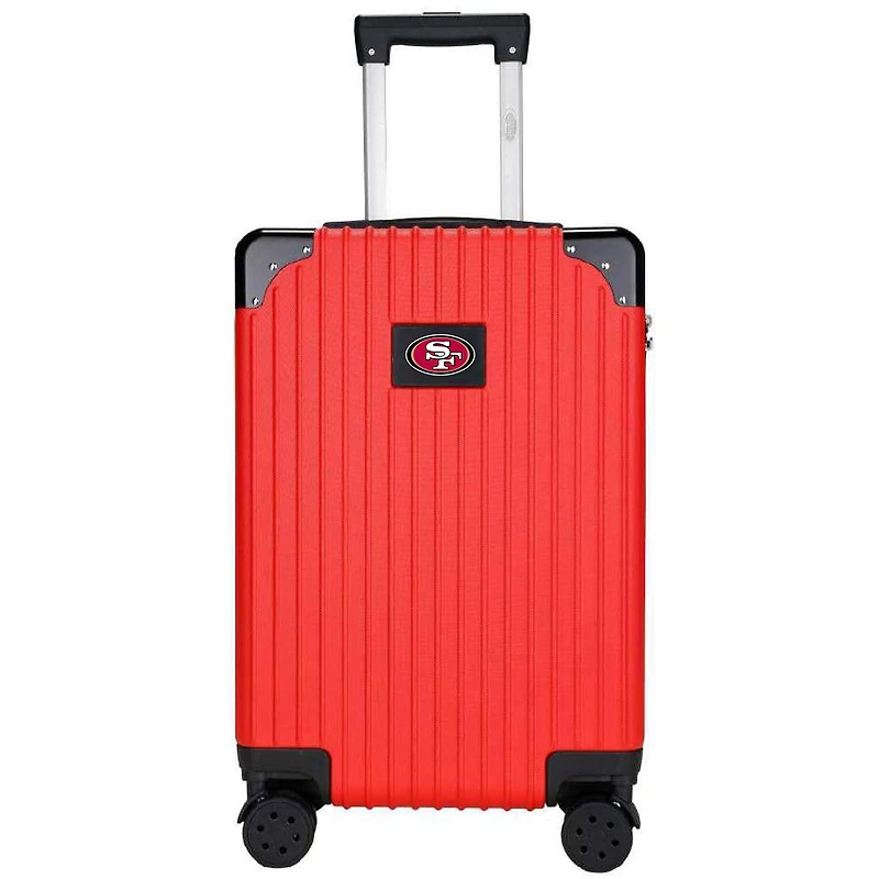 MOJO Scarlet San Francisco 49ers 21'' Executive Spinner Carry-On Luggage