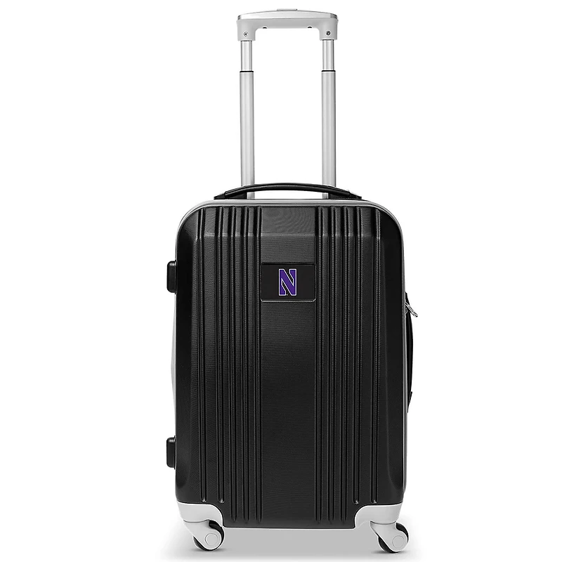 MOJO Black Northwestern Wildcats 21'' Two-Tone Spinner Carry-On Luggage