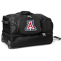 MOJO Black Arizona Wildcats 27'' Drop Bottom Wheeled Duffle Bag