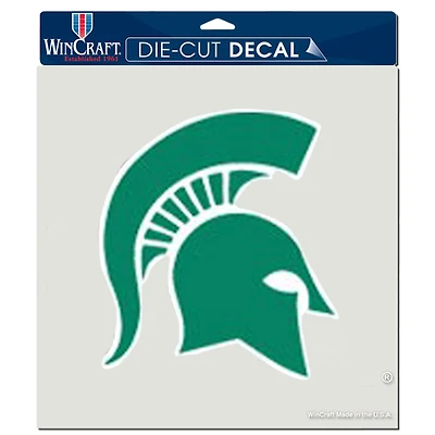 WinCraft  Michigan State Spartans 8" x 8" Color Car Decal