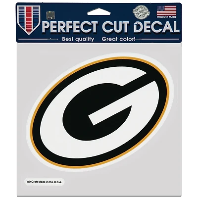WinCraft Green Bay Packers 8" x 8" Color Car Decal
